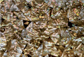 Bronze Mother Of Pearl 3D Brick